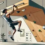 An-animated-image-of-a-climber-performing-a-one-handed-hang-on-a-hangboard.-The-climber-is-depicted-mid-action-hanging-with-one-arm-on-a-wooden-hangb.webp